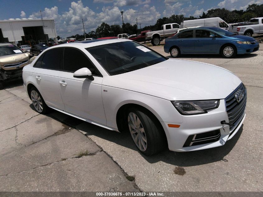 2018 AUDI A4 PREMIUM/TECH PREMIUM - WAUKMAF44JA102083