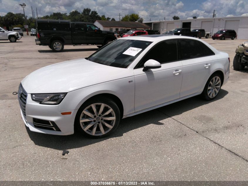 2018 AUDI A4 PREMIUM/TECH PREMIUM - WAUKMAF44JA102083