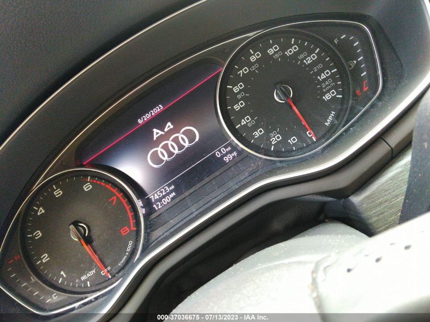 2018 AUDI A4 PREMIUM/TECH PREMIUM - WAUKMAF44JA102083