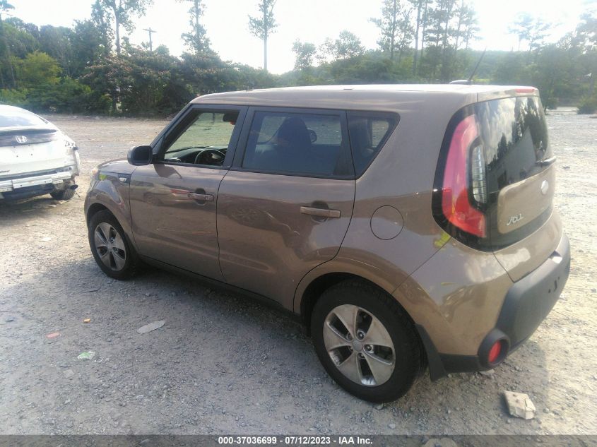 2014 KIA SOUL BASE - KNDJN2A2XE7001222