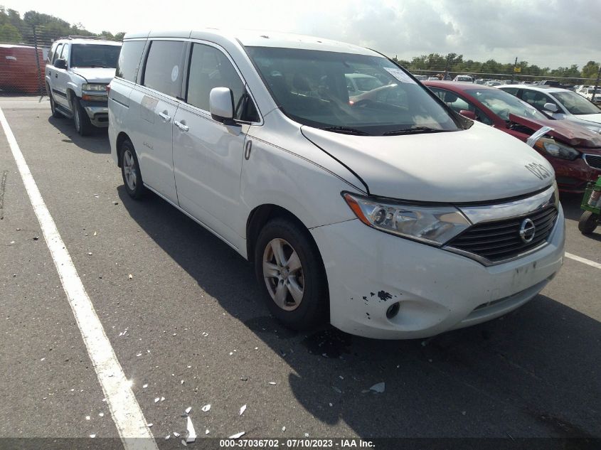 2014 NISSAN QUEST SV - JN8AE2KP8E9100432