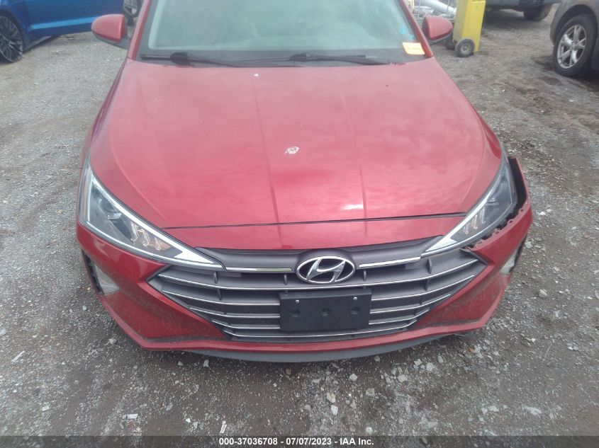 2019 HYUNDAI ELANTRA SEL - 5NPD84LF5KH406489
