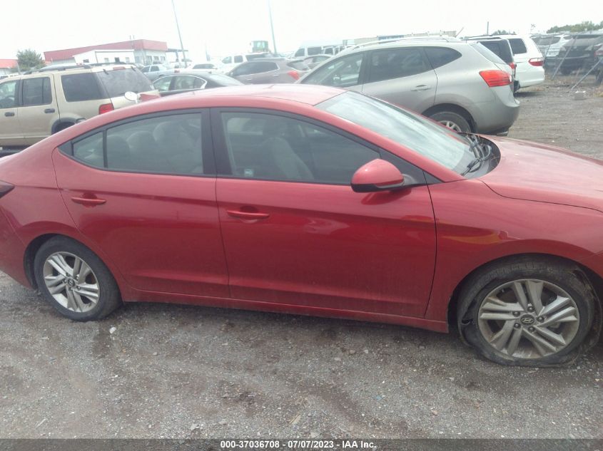 2019 HYUNDAI ELANTRA SEL - 5NPD84LF5KH406489