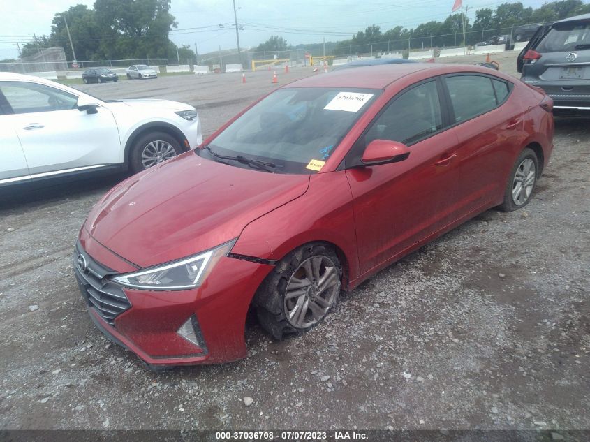 2019 HYUNDAI ELANTRA SEL - 5NPD84LF5KH406489