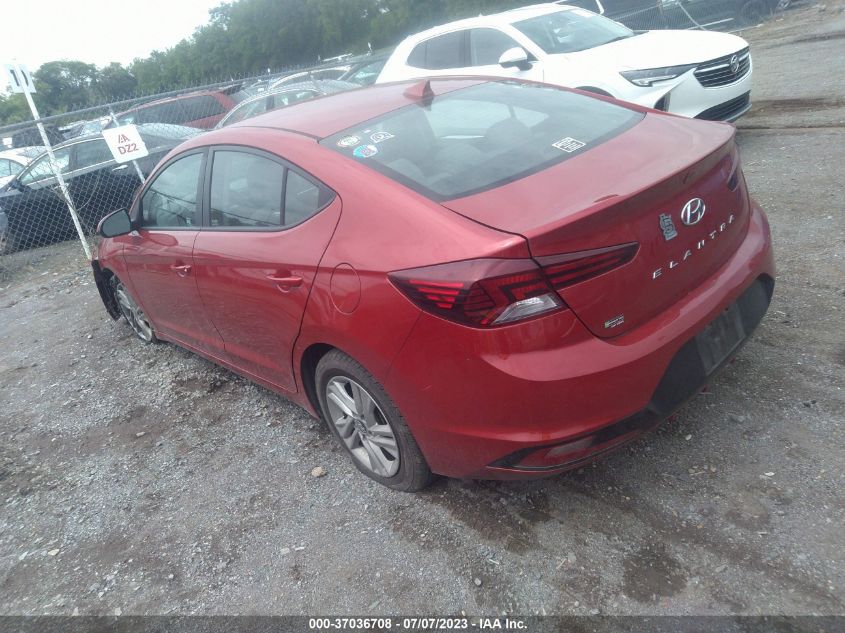 2019 HYUNDAI ELANTRA SEL - 5NPD84LF5KH406489