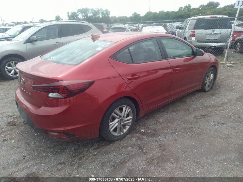 2019 HYUNDAI ELANTRA SEL - 5NPD84LF5KH406489