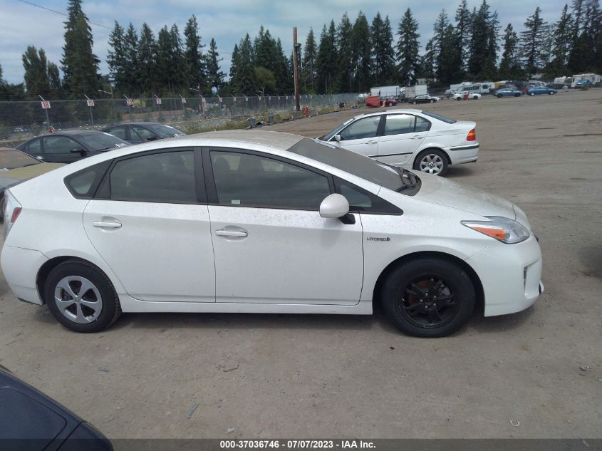 2014 TOYOTA PRIUS FOUR/FIVE/THREE/ONE/TWO - JTDKN3DU8E1743015