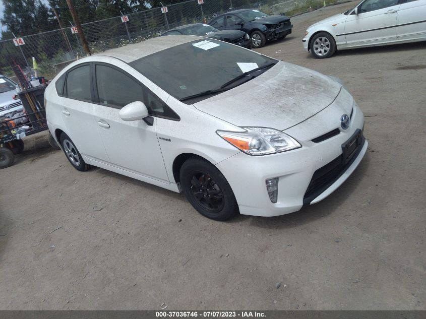 2014 TOYOTA PRIUS FOUR/FIVE/THREE/ONE/TWO - JTDKN3DU8E1743015