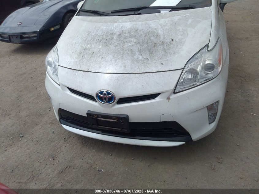 2014 TOYOTA PRIUS FOUR/FIVE/THREE/ONE/TWO - JTDKN3DU8E1743015