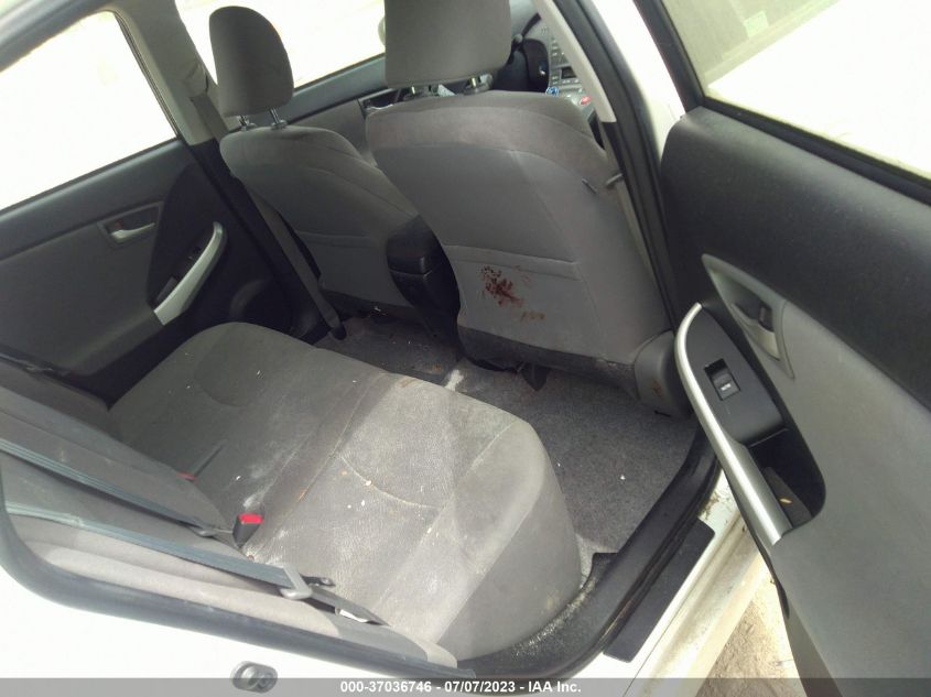 2014 TOYOTA PRIUS FOUR/FIVE/THREE/ONE/TWO - JTDKN3DU8E1743015