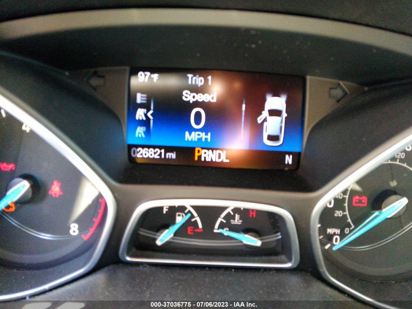 2016 FORD FOCUS SE - 1FADP3F28GL322231