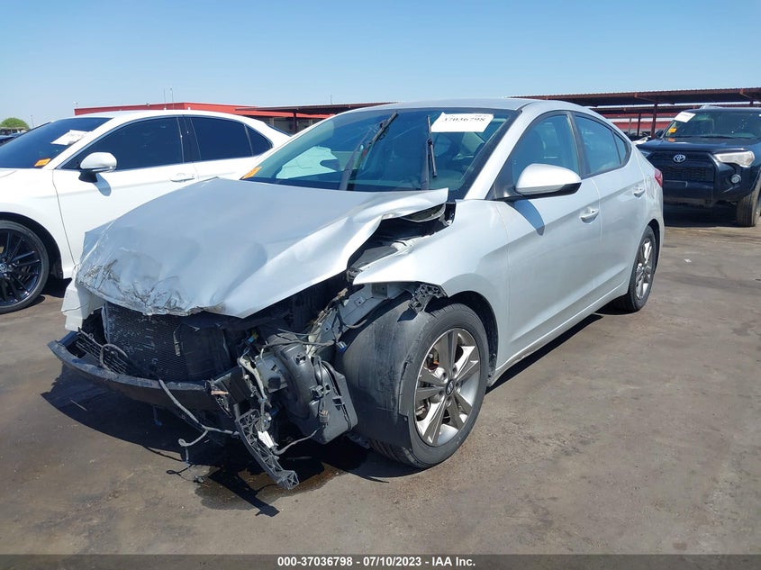 VIN 5NPD84LF6JH367569 2018 HYUNDAI ELANTRA SEL