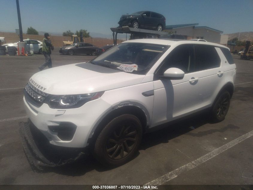 2018 LAND ROVER DISCOVERY SPORT HSE - SALCR2RX7JH766334