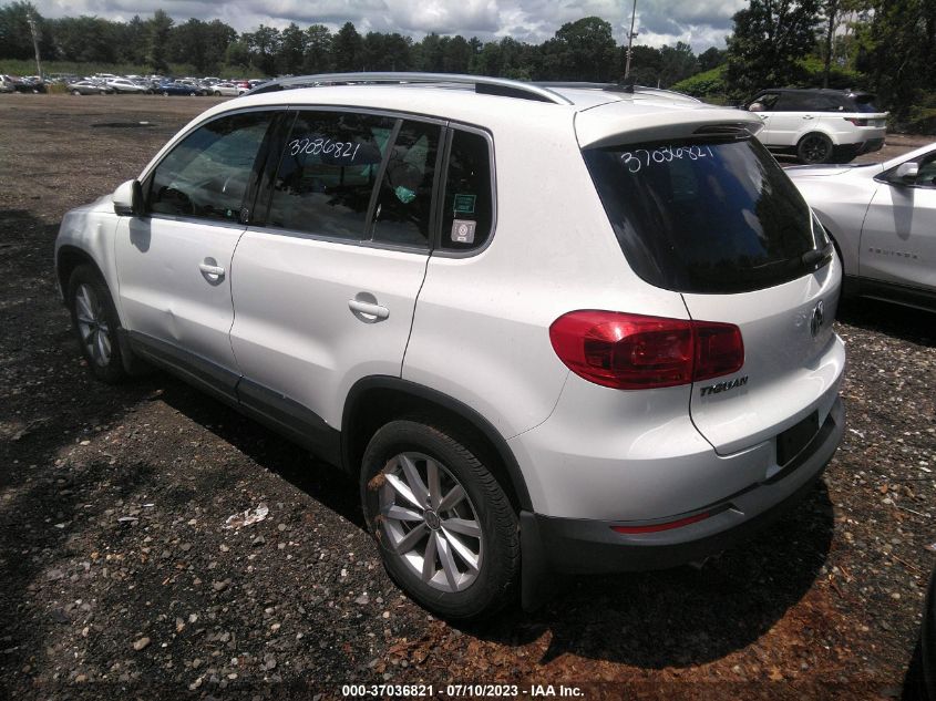 2017 VOLKSWAGEN TIGUAN WOLFSBURG EDITION - WVGSV7AX1HK005542