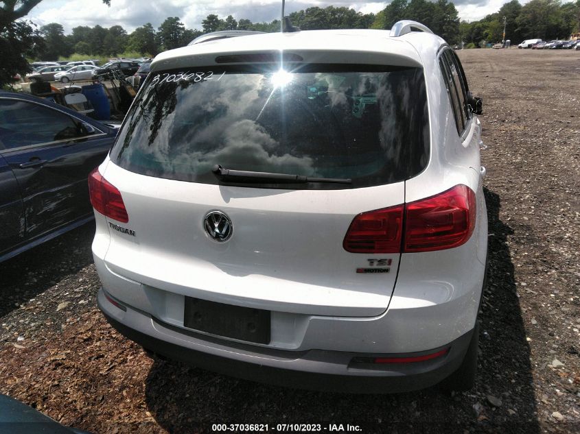 2017 VOLKSWAGEN TIGUAN WOLFSBURG EDITION - WVGSV7AX1HK005542