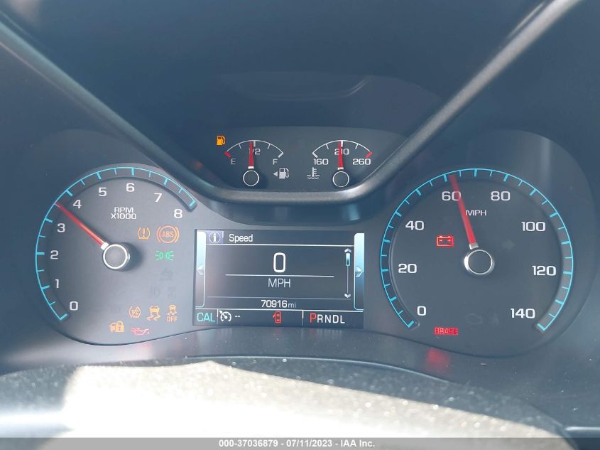 2018 CHEVROLET COLORADO Z71 - 1GCGTDEN9J1126130