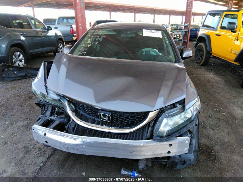 2013 HONDA CIVIC SDN EX - 19XFB2F86DE064974
