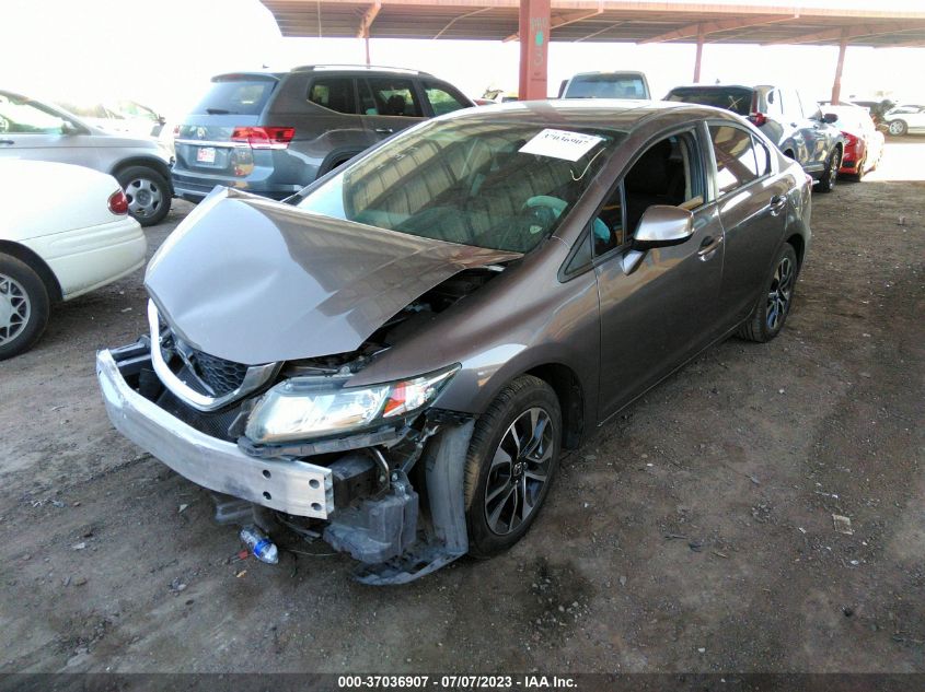 2013 HONDA CIVIC SDN EX - 19XFB2F86DE064974