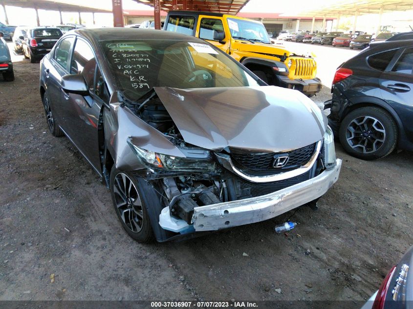 2013 HONDA CIVIC SDN EX - 19XFB2F86DE064974