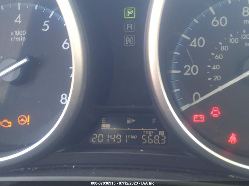 2013 MAZDA MAZDA3 I SPORT - JM1BL1UP0D1850305