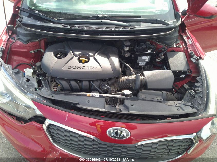2016 KIA FORTE LX - KNAFK4A67G5495404