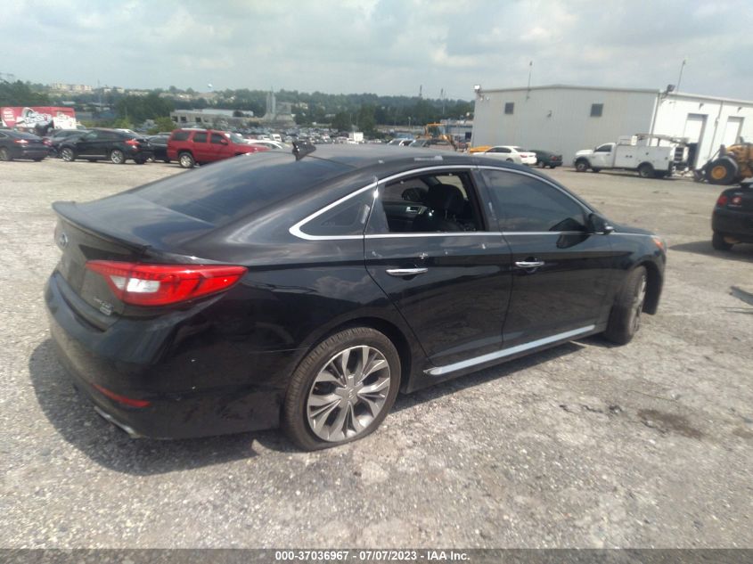 2015 HYUNDAI SONATA 2.0T LIMITED - 5NPE34AB8FH116756