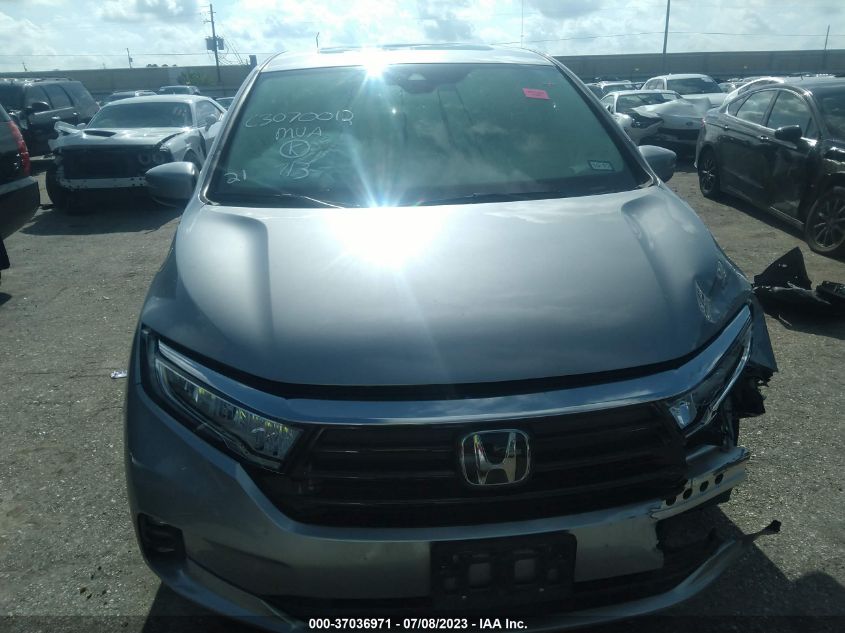 2021 HONDA ODYSSEY EXL - 5FNRL6H78MB018529