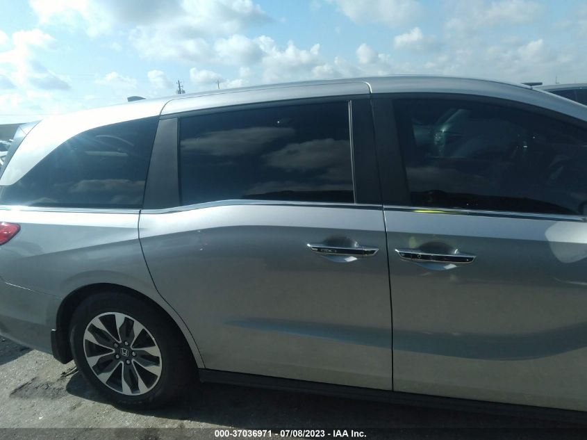 2021 HONDA ODYSSEY EXL - 5FNRL6H78MB018529