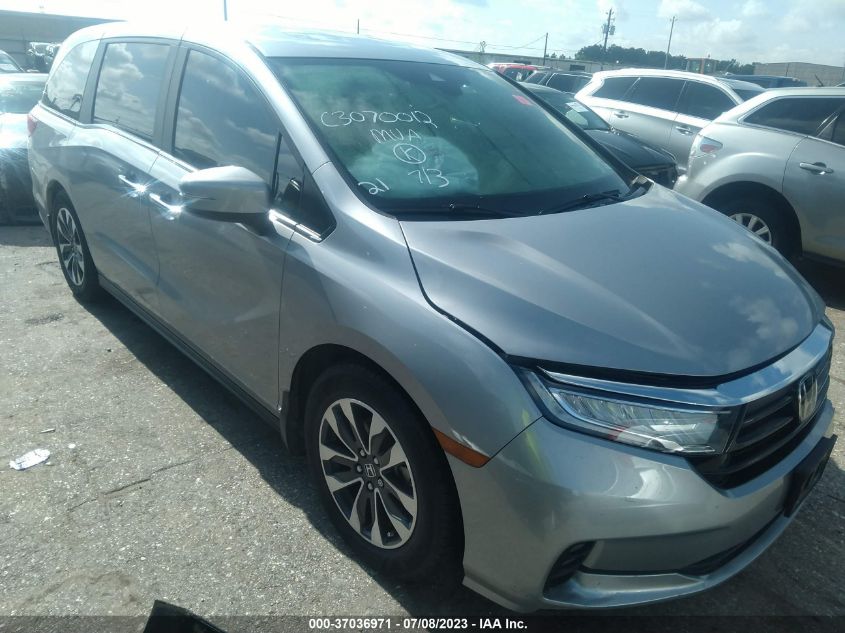 2021 HONDA ODYSSEY EXL - 5FNRL6H78MB018529