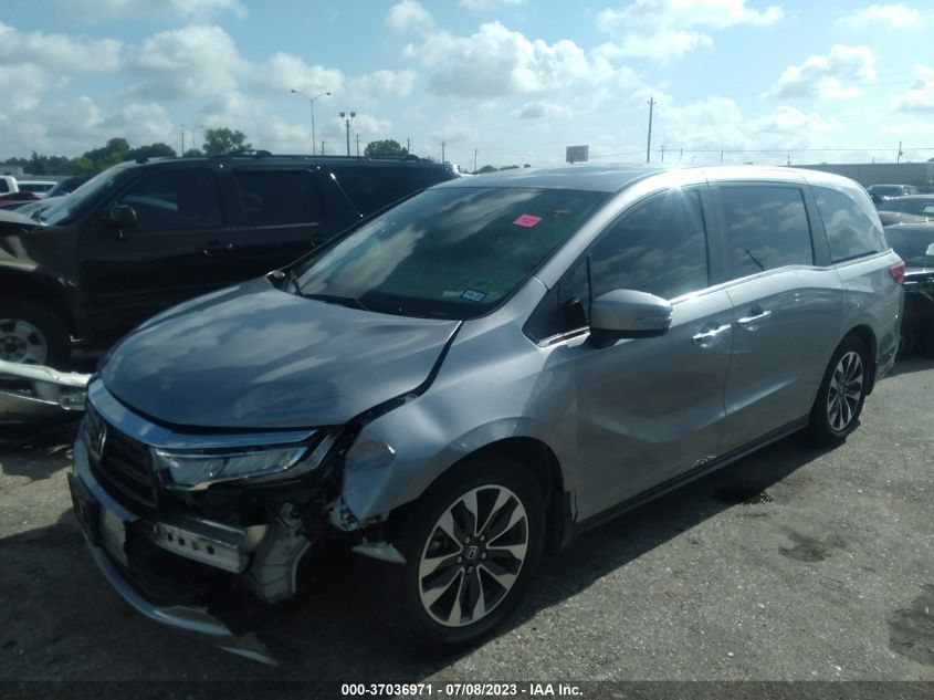 2021 HONDA ODYSSEY EXL - 5FNRL6H78MB018529