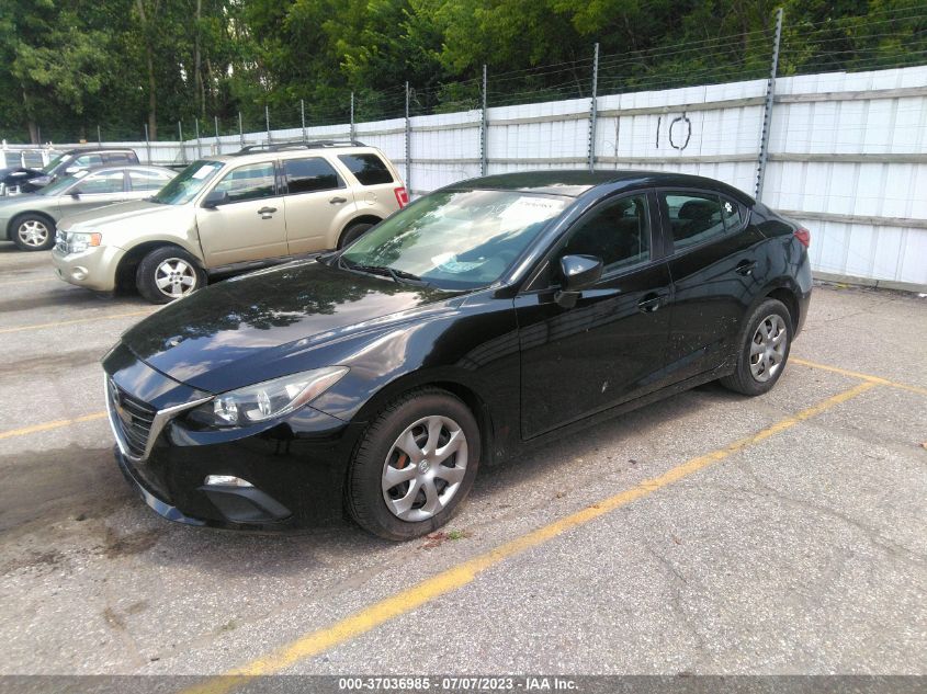 2014 MAZDA MAZDA3 I SPORT - JM1BM1U75E1120758