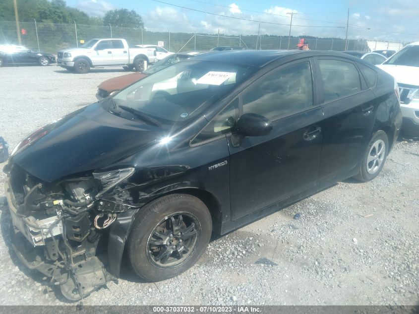2014 TOYOTA PRIUS FOUR/FIVE/THREE/ONE/TWO - JTDKN3DU7E0368076
