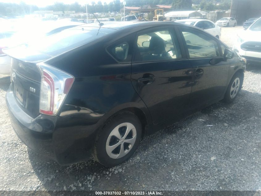 2014 TOYOTA PRIUS FOUR/FIVE/THREE/ONE/TWO - JTDKN3DU7E0368076