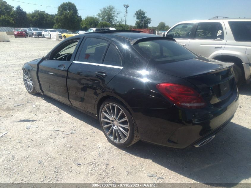 2016 MERCEDES-BENZ C-CLASS C 300 - 55SWF4JBXGU098836
