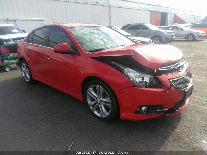 2014 CHEVROLET CRUZE LTZ - 1G1PG5SB8E7158583