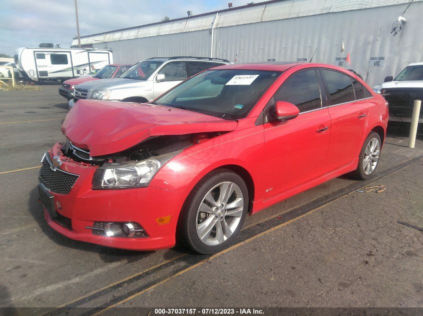 2014 CHEVROLET CRUZE LTZ - 1G1PG5SB8E7158583