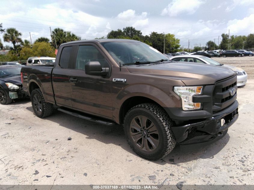 2017 FORD F-150 XL/XLT - 1FTEX1E83HFA13193