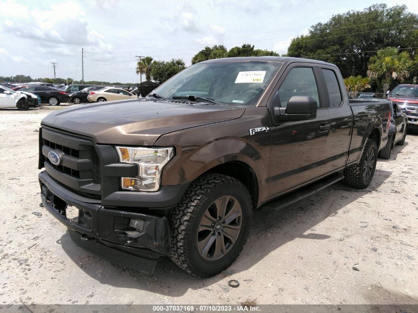 2017 FORD F-150 XL/XLT - 1FTEX1E83HFA13193