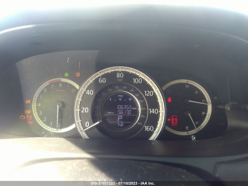 2015 HONDA ACCORD SEDAN EX-L - 1HGCR2F89FA179767