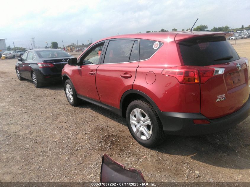 2015 TOYOTA RAV4 LE - JTMZFREV6FJ045350