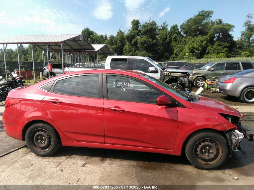 2016 HYUNDAI ACCENT SE - KMHCT4AEXGU963296