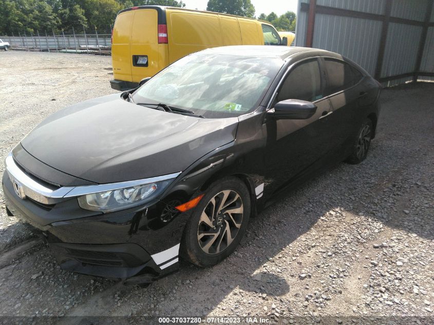 2018 HONDA CIVIC SEDAN EX - 19XFC2F7XJE201995