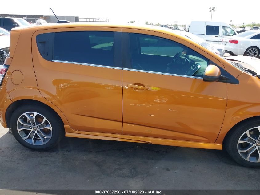 2017 CHEVROLET SONIC LT - 1G1JD6SG2H4125844