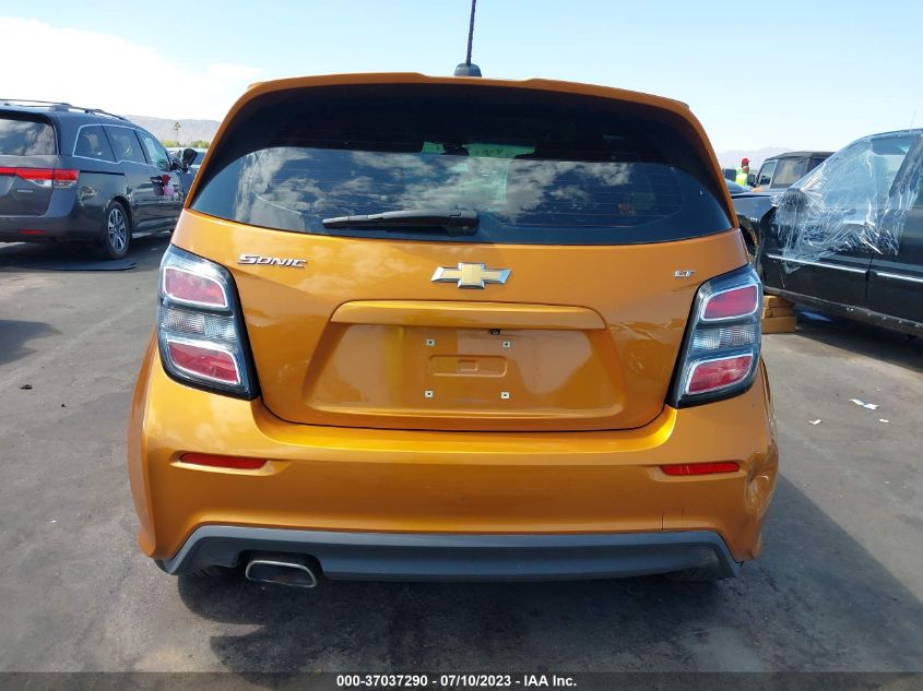 2017 CHEVROLET SONIC LT - 1G1JD6SG2H4125844
