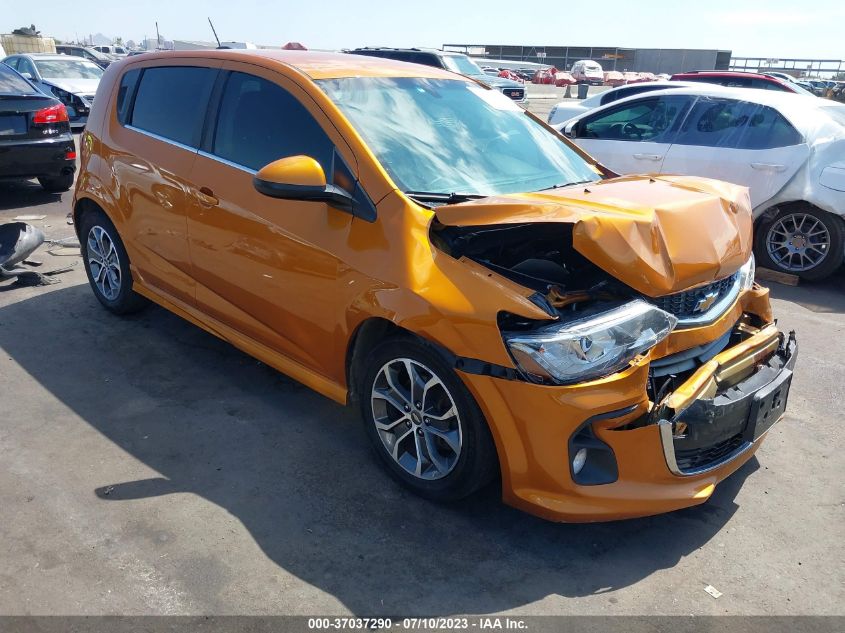 2017 CHEVROLET SONIC LT - 1G1JD6SG2H4125844