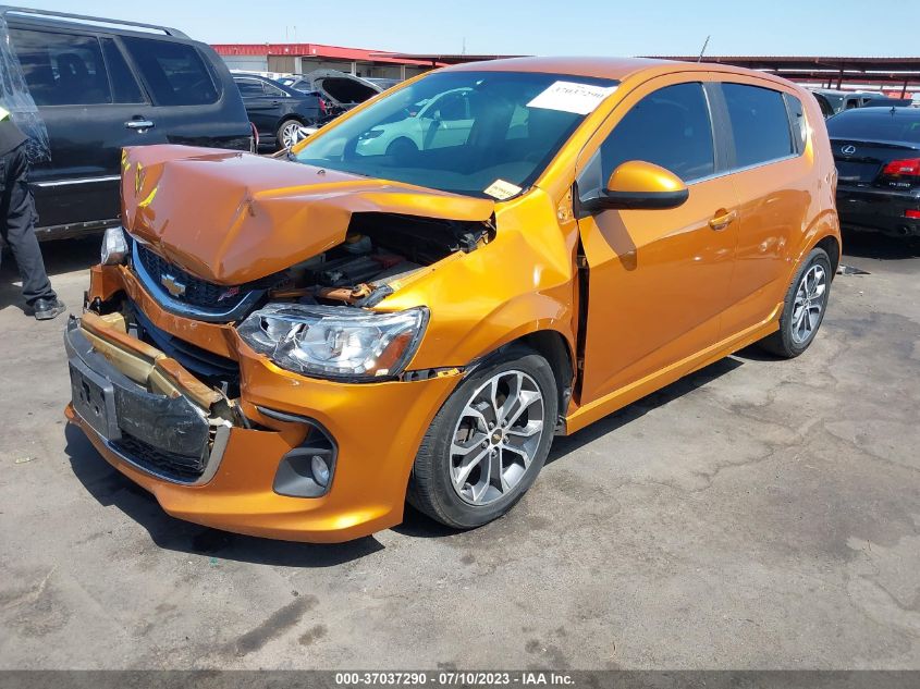 2017 CHEVROLET SONIC LT - 1G1JD6SG2H4125844