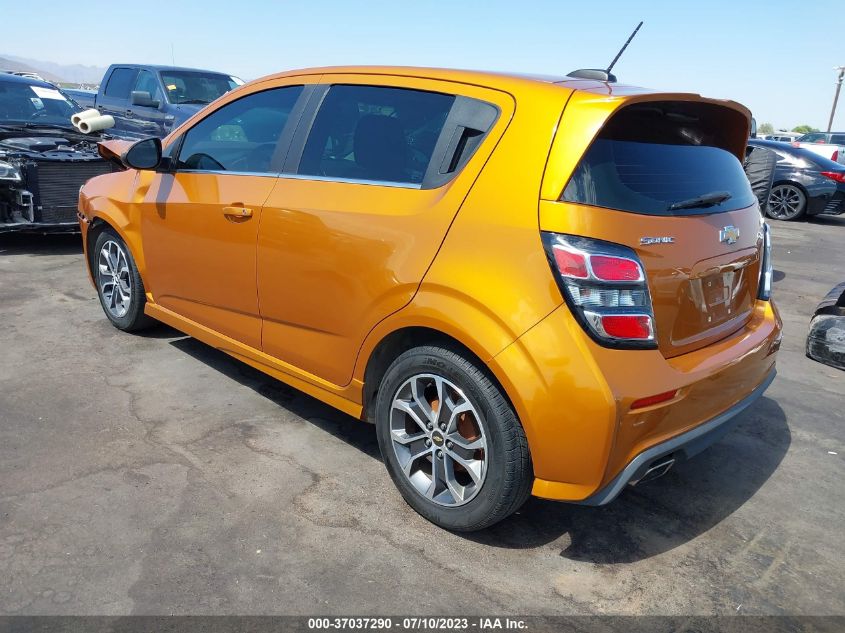 2017 CHEVROLET SONIC LT - 1G1JD6SG2H4125844