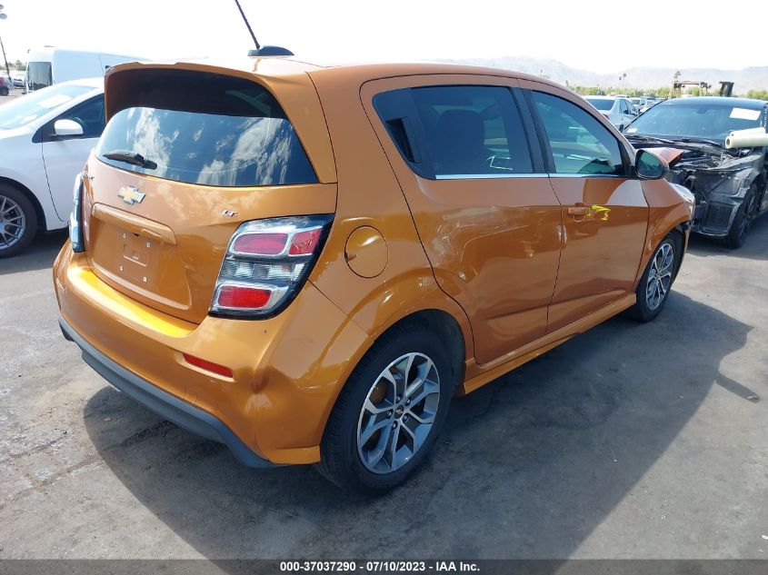 2017 CHEVROLET SONIC LT - 1G1JD6SG2H4125844