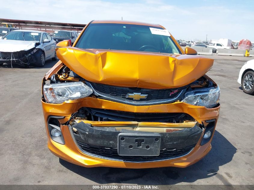 2017 CHEVROLET SONIC LT - 1G1JD6SG2H4125844
