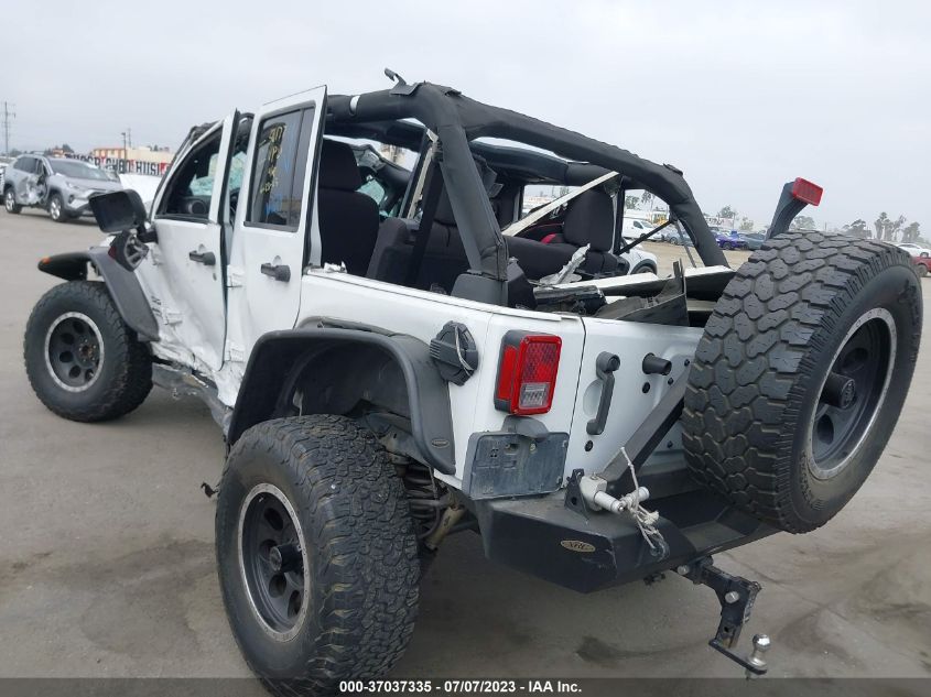 2013 JEEP WRANGLER UNLIMITED SPORT - 1C4BJWDG4DL513692
